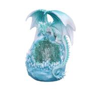 Fantasy & Mythology Northern Lights Light Up Dragon Geode Ornament | Figurines - Resin