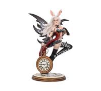 Fantasy & Mythology Rabbit and Clock 20cm - Wonderland Fairy | Figurines - Resin