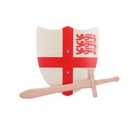 Fantasy & Mythology St. George Shield 35cm & Wooden Sword 34cm | Toys | Acotis - Wood