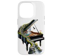 Fantasy Nature Piano Staircase Waterfall Musical Escape Case for iPhone 14 Pro