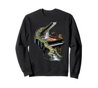 Fantasy Nature Piano Staircase Waterfall Musical Escape Sweatshirt