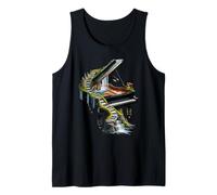 Fantasy Nature Piano Staircase Waterfall Musical Escape Tank Top