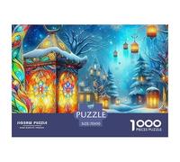 Fantasy Night Scene 1000 Piece Jigsaw Puzzle for Adults - Beautifully Illustrated,Fun Present & Activity for Home70x50cm/1000pcs
