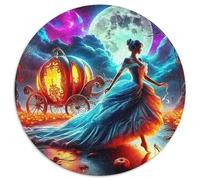 Fantasy Night Scene 1000 Piece Jigsaw Puzzle for Kids And Adults Landscape Theme Colourful Jigsaws Educational Games Creativity & Gift Giving 1000pcs (67.5x67.5cm)