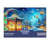 Fantasy Night Scene 1000 Piece Jigsaw Puzzles - Jigsaw Puzzles for Adults 1000 Pieces Is Ideal As Gifts for The Whole Family And The Jigsaw 1000 Pieces for Adults