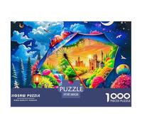 Fantasy Night Scene 1000 Pieces Jigsaw Puzzles for Adults Challenging Games Beautiful Decoration 38x26cm/1000pcs