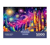 Fantasy Night Scene Herculean Jigsaw Puzzles for Adults A 1000-Piece (Advanced) Epic of Impossible, Hard, And Difficult Challenging Puzzle Games - The Supreme Gift for Puzzle-Loving Adults And