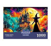 Fantasy Night Scene Jigsaw Puzzles for Adults A 1000-Piece (Advanced) Assortment of Challenging Educational Games - An Enriching And Thought-Provoking Gift for Adults And Kids Age 12 Years And