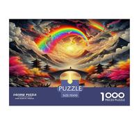 Fantasy Night Scene Jigsaw Puzzles for Adults Gifts 1000 Pieces Fun Challenging Home Decors Brainteasing Wonderful Journey Jigsaw Puzzle for Women Men Adult 70x50cm/1000pcs