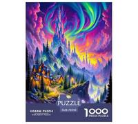 Fantasy Night Scene Jigsaw Puzzles Puzzles for Adults Kids. 1000 Piece Impossible Challenge Toy Educational Games Home Decoration for Educational Games Gifts 70x50cm/1000pcs