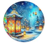 Fantasy Night Scene Puzzles 1000 Pieces for Adults And Kids Stunning Night View Challenge High Difficulty Family Puzzle Game Relaxing Decor Gift Home Decoration 1000pcs (67.5x67.5cm)