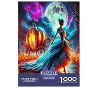 Fantasy Night Scene1000Pieces JigsawPuzzlesFantasy Night Scene ForAdult Challenging LargePiecePuzzles Age12+byth Challenging The Impossible Difficult Game Uncover The Puzzle 70x50cm/1000pcs