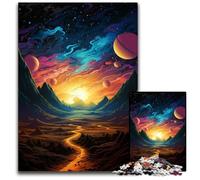 Fantasy Night View Puzzles for 1000 Piece Jigsaw Puzzles for Adults for Teenagers, Family Game Night, BrainChallenging Gift Idea 1000 PCS(38x26cm)