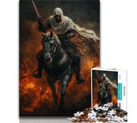 Fantasy Ninja Knight Jigsaw Puzzles for Teenagers 1000 Jigsaws,for Educational Game Challenge Toy Unique Home Decor And Gifts (75x50cm)