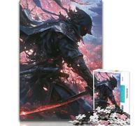 Fantasy Ninja Warrior 1000 Piece Jigsaw Puzzles for Teenagers,Decompressing Intellectual Educational Toy Great Gifts And Toys (38x26cm)