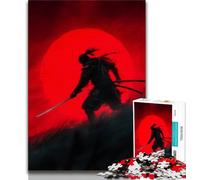 Fantasy Ninja Warrior 1000 Pieces Jigsaw Puzzles for Adults And Teens,Family Game Stress Reliever Difficult Challenge Artists Collection,Fine Art (38x26cm)