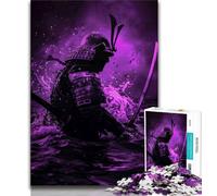 Fantasy Ninja Warrior 1000 Pieces Jigsaw Puzzles For Teens And Adults,Help The Brain Exercise Addictive Toys to Cultivate Patience Suitable for Couples 50x75cm