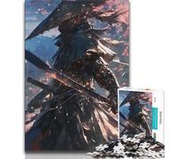 Fantasy Ninja Warrior Adult Jigsaws 1000 Pieces Difficult,Family Game Stress Reliever Difficult Challenge Great Gifts And Toys 50x75cm