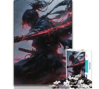 Fantasy Ninja Warrior Jigsaw Puzzles for Adults 1000 Piece Puzzle,Challenging Game And Family Play for Is Ideal As A Gift for The Whole Family 50x75cm