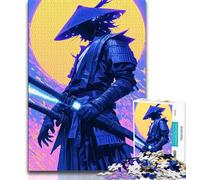 Fantasy Ninja Warrior Jigsaw Puzzles for Teenagers 1000 Jigsaws,Stress Reliever Difficult Challenge Suitable for Desktop Decoration (75x50cm)
