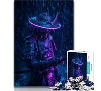 Fantasy Ninja Warrior Jigsaw Puzzles for Teenagers 1000 Pieces,Challenging Game Gifts for Is Ideal As A Gift for The Whole Family (50x75cm)