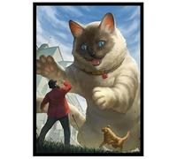 Fantasy North - Muffins - The House-Sized - 100 Smooth Matte TCG Trading Card Sleeves - Fits Magic MTG Commander Pokemon and Other Card Games - Playing Card Sleeves (FN130S)