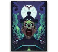 Fantasy North - Zombies - Heritage Card Backs - 100 Textured Matte TCG Card Sleeves - Fits Magic MTG Commander Pokemon and Other Card Games - Playing Card Sleeves