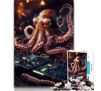 Fantasy Octopus JigsawPuzzle 1000 Pieces for Teenagers,Challenging Family Activity Games DIY Toy for Home Wall Decor Gifts (50x75cm)