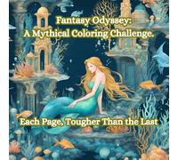 Fantasy Odyssey: A Mythical Coloring Challenge: Dive into the world of fantasies while relaxing and unleashing your creativity! (Fantasy Odyssey: A Mythical Coloring Challenge 1)