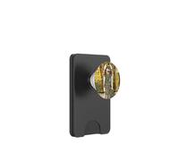 Fantasy Otter Art Deco PopSockets PopWallet for MagSafe