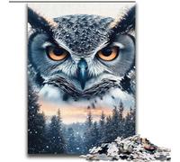 Fantasy Owl 2000 Piece Jigsaw Puzzles for Adults, Challenging Game Gifts for Is Ideal As A Gift for The Whole Family (70x100cm)