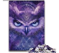 Fantasy Owl Jigsaw Puzzles 2000 Pieces for Adults Teens, Educational Toy Funny Family Games Unique Home Decor (70x100cm)