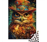 Fantasy Owl3 Jigsaw Puzzle Adult 1000 Pieces Classic Puzzle Paper Jigsaw Puzzle Wall Art Unique Toys 1000pcs (38x26cm)