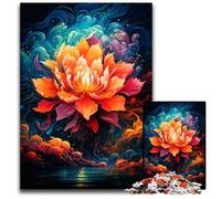 Fantasy Painting Flowers 1000 Pieces Puzzles for Adults Jigsaw Puzzles for Adults for Teenagers, Family Game Night, BrainChallenging Gift Idea 1000 PCS(75x50cm)