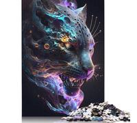 Fantasy Panther Puzzle for Adults And Teenagers 1000 Pieces Puzzles for Adults Brain Teaser Puzzle 1000pcs (75x50cm)