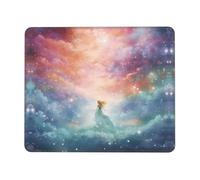 Fantasy Paradise Space Printed Comfortable Mouse Pad â€“ Mouse Pad with Non-Slip Rubber Base, for Office, Home & Laptop 10 x 12 inch