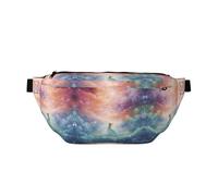 Fantasy Paradise Space Versatile Running Waist Pack Lightweight Breathable and Adjustable for Travel Cycling and Everyday Use