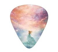 Fantasy Paradise Space Wear-resistant guitar picks, thin, medium, heavy, 12 pieces of guitar picks, suitable for guitar, bass, electric guitar, ukulele,