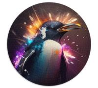 Fantasy Penguin JigsawPuzzle 1000 Pieces for Adults Cardboard Puzzles Family Interactive Game, Craft Gift with Colorful Artwork (67.5x67.5cm)