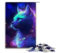Fantasy Pet Cat JigsawPuzzle Pieces for Adults Jigsaw Puzzles for Adults Perfect DIY Art Decor Or Birthday Gift 1000 PCS(75x50cm)
