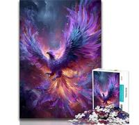 Fantasy Phoenix 1000 Pieces Jigsaw Puzzle for Adults& Teens,Game Toys Every Piece Is Unique - Challenging Family Fun Game 38x26cm