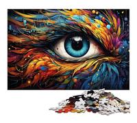 Fantasy Phoenix Eyes Painting JigsawPuzzle 1000 Pieces for Adults Puzzles for Adults DIY Home Decor Gift, Brain Teaser Game 50x75CM/19.68x29.52inch