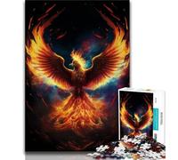 Fantasy Phoenix Jigsaw Puzzles for Teenagers 1000 Jigsaws,Challenging To Complete But Fun And Humorous Birthday Present,Gifts,Wall Art (38x26cm)