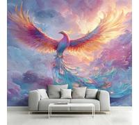 Fantasy Phoenix Wallpaper, Mythical Creature Wall Mural for Living Room, Bedroom, Non-Woven Wall Papaer Decoration, Photo Wallpaper & Home Decor, 200x140 cm (WxH) K-MZ&11
