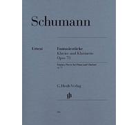 Fantasy Pieces For Clarinet And Piano Op.73 Robert Schumann Book [Softcover] Cla
