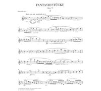 Fantasy Pieces for Piano and Clarinet (or Violin or Violoncello) op. 73 piano an