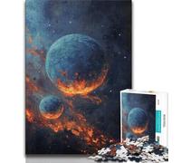 Fantasy Planet Jigsaws Puzzles 1000 Pieces for Adults Gifts,Decompressing Intellectual Educational Toy Great Gifts And Toys (50x75cm)