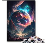 Fantasy Planet Landscape 2000 Piece Jigsaw Puzzle for Adults And Teenagers, Learning Educational Toys Family Games Suitable for Desktop Decoration (70x100cm)