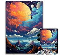 Fantasy Planetary Landscape Jigsaw Puzzle 1000 Pieces Puzzles for Adults Challenging Brain Teaser Relaxing Toy for Teenagers 1000 PCS(75x50cm)