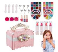 Fantasy Play Makeup Toy Makeup Set for Girls | Little Girl Princess Cosplay Makeup Set,Multifunctional Playhouse Toys for New Year, Children's Day, Christmas, Birthday
